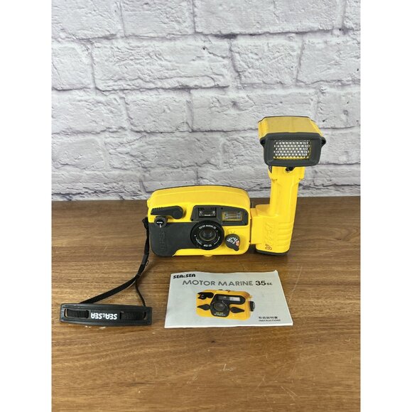 SEA & SEA 35SE Motor Marine & YS-40A Flash - Underwater 35mm Film Camera Set - Picture 1 of 14